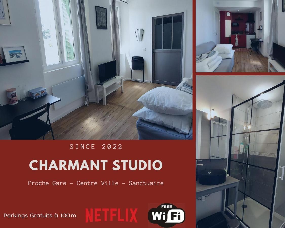 Charmant Studio Proche Centre Ville Et Gare Lourdes Exteriör bild